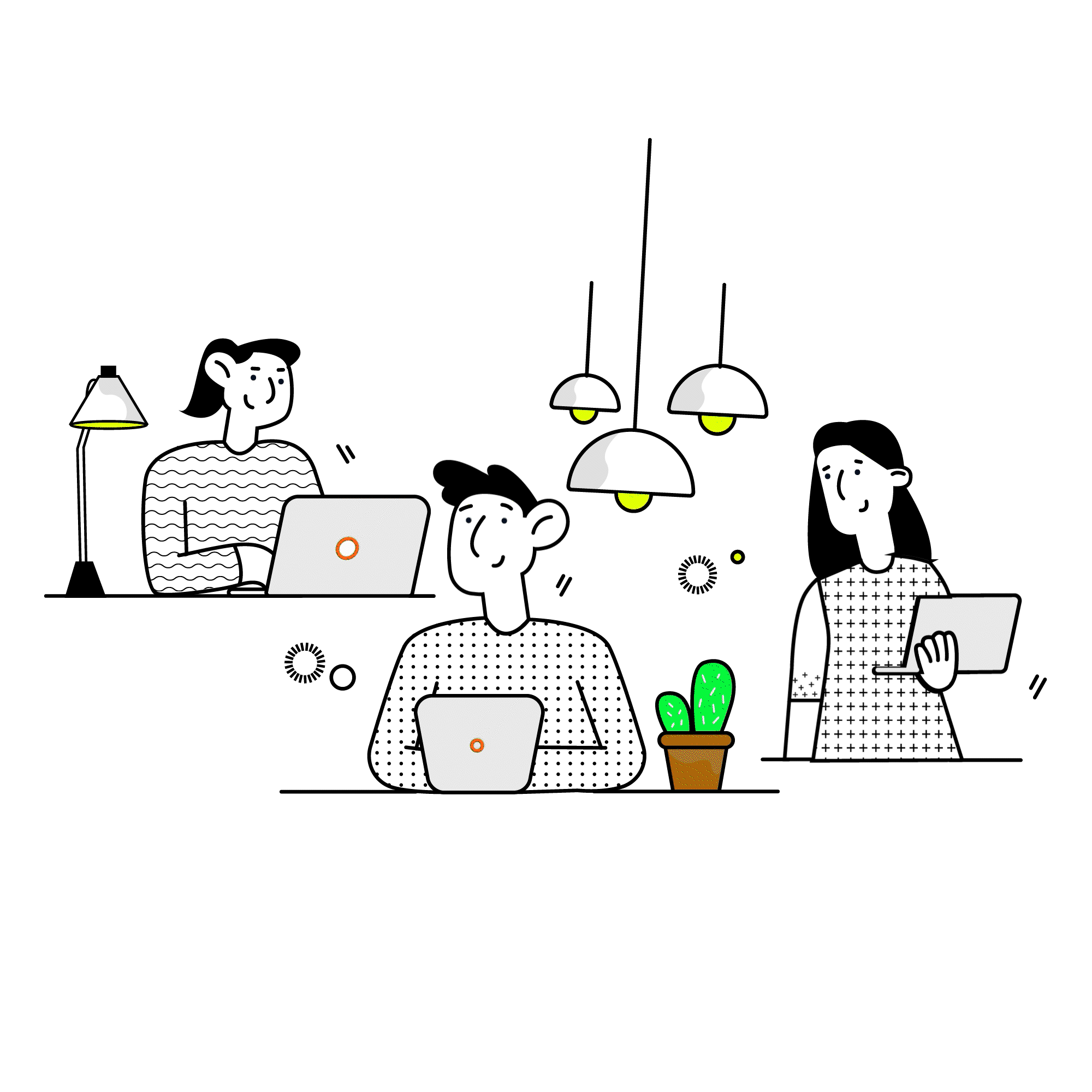 Bizforz platform illustration